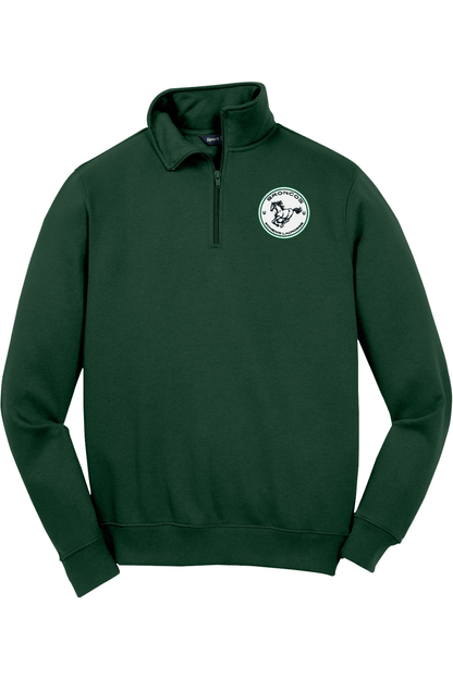 Broncos Lacrosse Adult Embroidered Quarter-Zip Pullover Signature Lacrosse