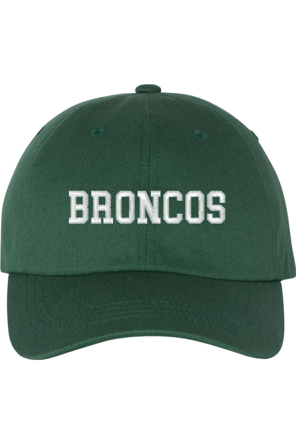 Broncos Lacrosse Embroidered Dad Hat Signature Lacrosse