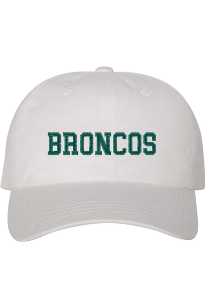 Broncos Lacrosse Embroidered Dad Hat Signature Lacrosse