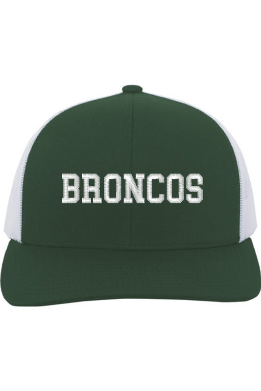 Broncos Lacrosse Embroidered Trucker Hat Signature Lacrosse