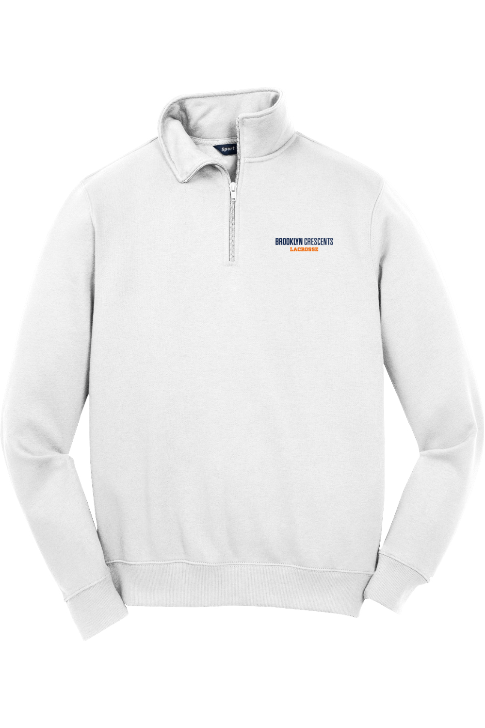Brooklyn Crescents LC Adult Embroidered Quarter-Zip Pullover Signature Lacrosse