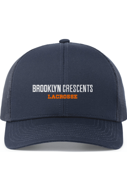 Brooklyn Crescents LC Embroidered Trucker Hat Signature Lacrosse