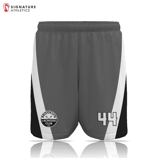 Brooklyn Lacrosse Club Men's Grey Game Shorts Signature Lacrosse