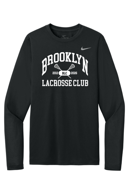 Brooklyn Lacrosse Club Nike Team rLegend Long Sleeve Tee Signature Lacrosse