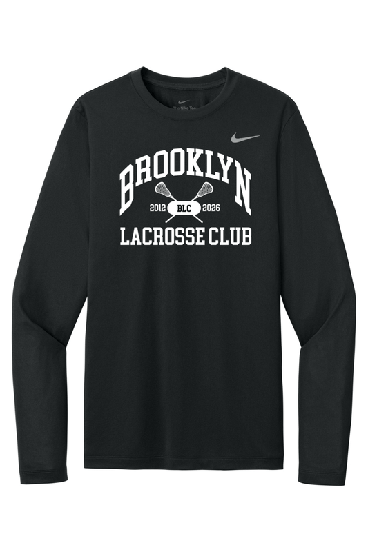 Brooklyn Lacrosse Club Nike Team rLegend Long Sleeve Tee Signature Lacrosse