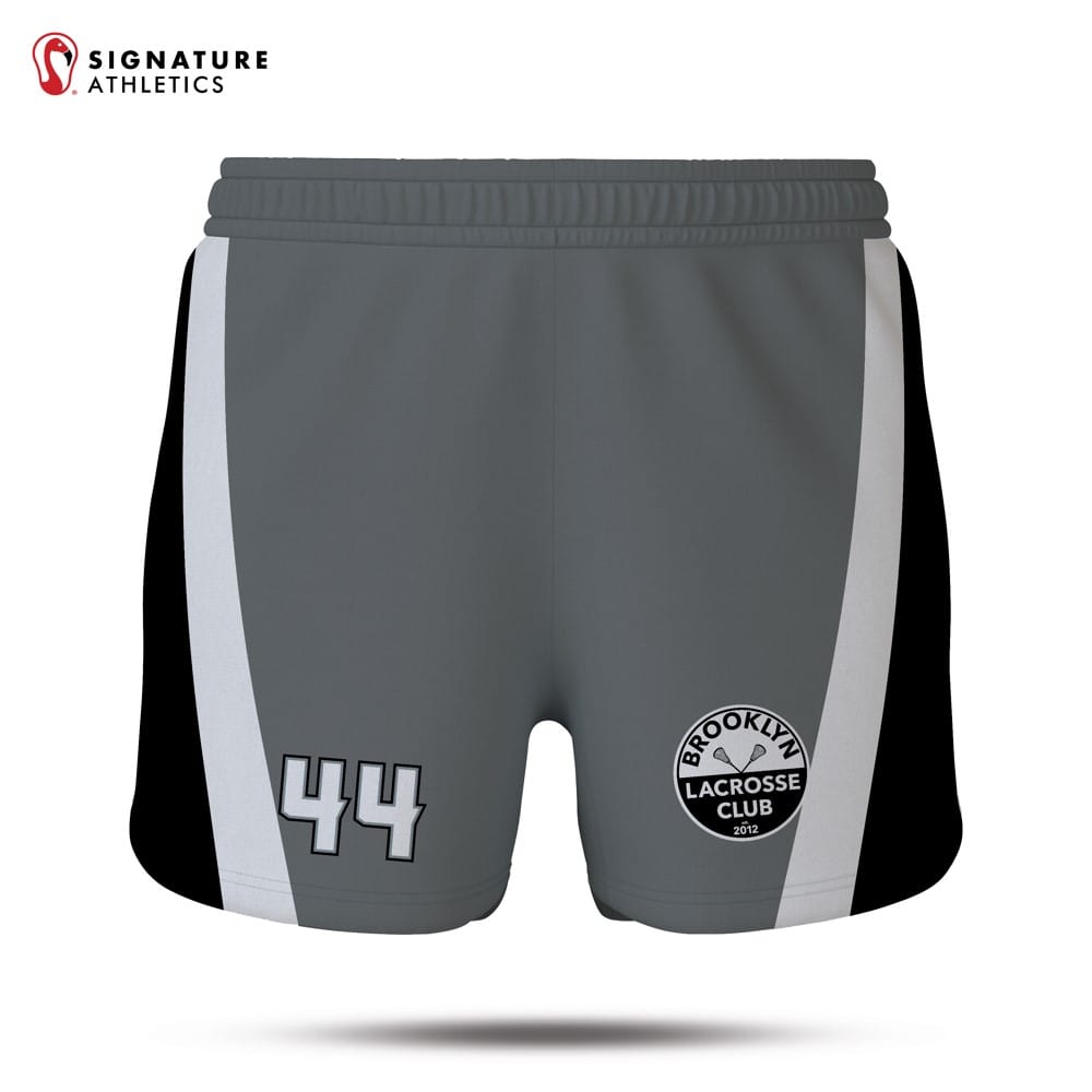 Brooklyn Lacrosse Club Women's Grey Game Shorts Signature Lacrosse