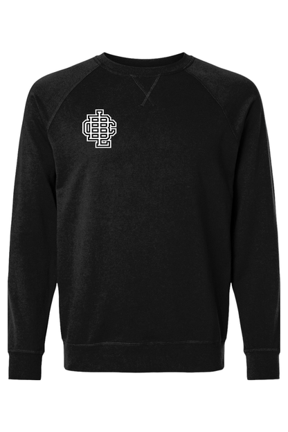 Brooklyn LC Adult Heavyweight Raglan Long Sleeve Signature Lacrosse