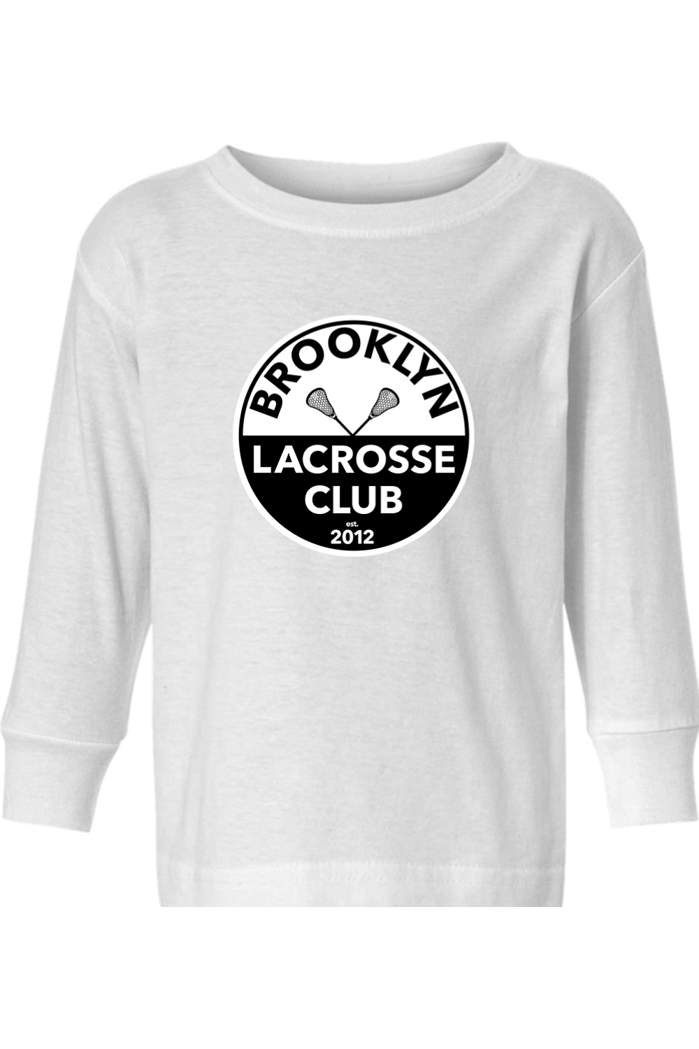 Brooklyn LC Toddler Long Sleeve T-Shirt Signature Lacrosse