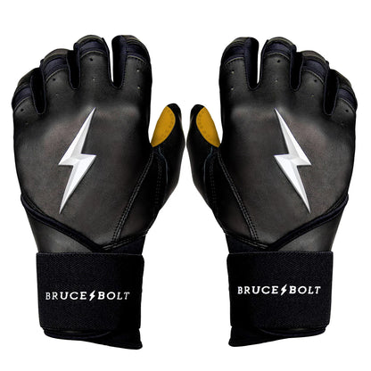 Bruce Bolt Premium Pro Long Cuff Batting Gloves