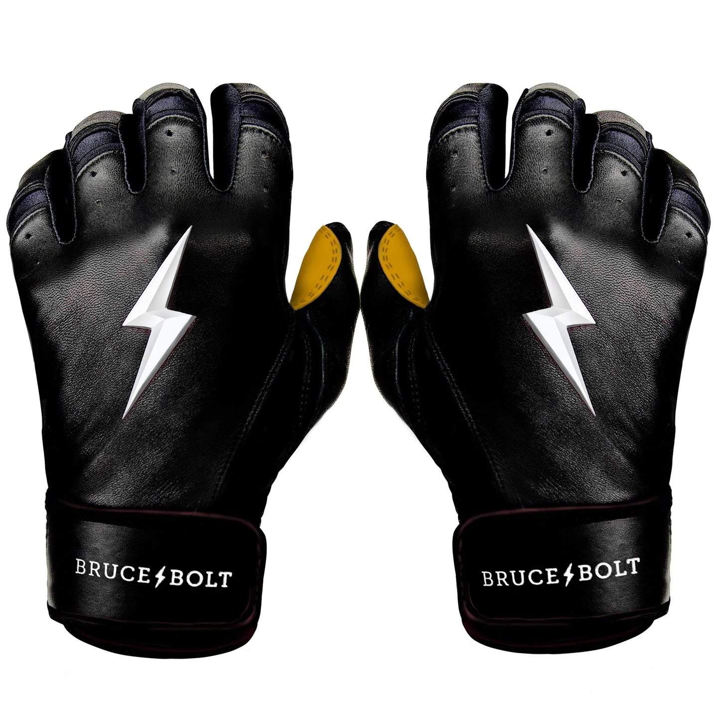 Bruce Bolt Premium Pro Short Cuff Batting Gloves
