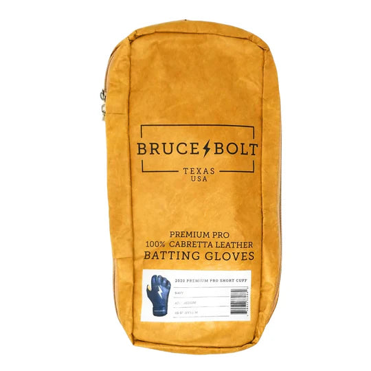 Bruce Bolt Premium Pro Short Cuff Batting Gloves
