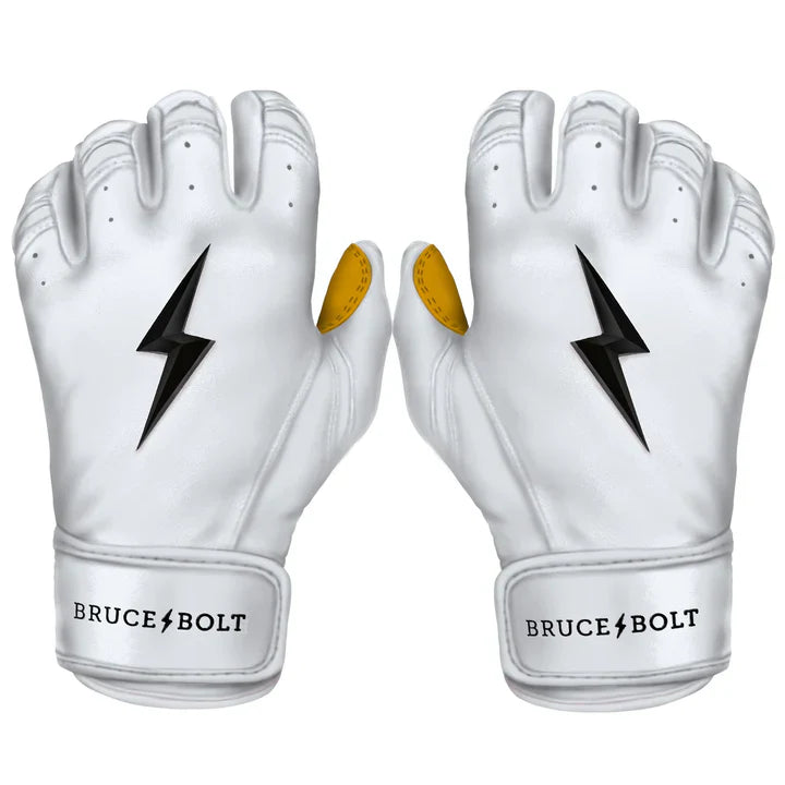 Bruce Bolt Premium Pro Short Cuff Batting Gloves