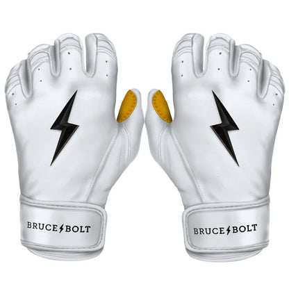 Bruce Bolt Premium Pro Short Cuff Batting Gloves