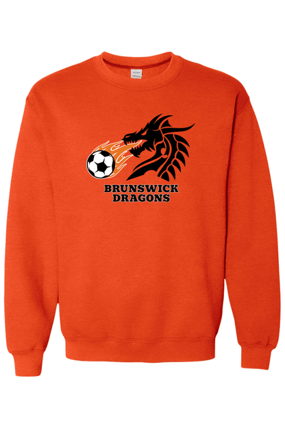 Brunswick Dragons Soccer Adult Heavyweight Sweatshirt Signature Lacrosse