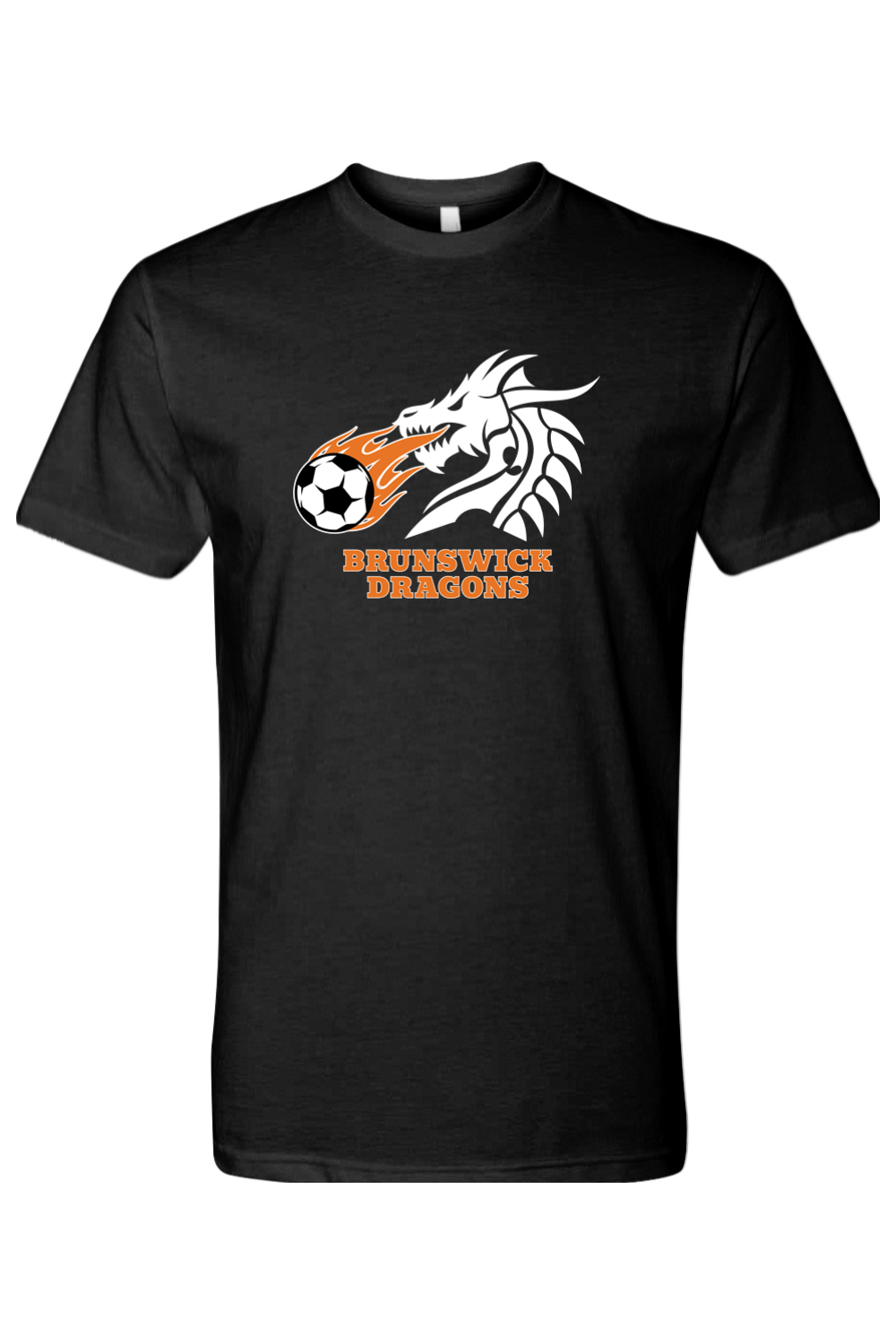 Brunswick Dragons Soccer Adult Men's T-Shirt Signature Lacrosse