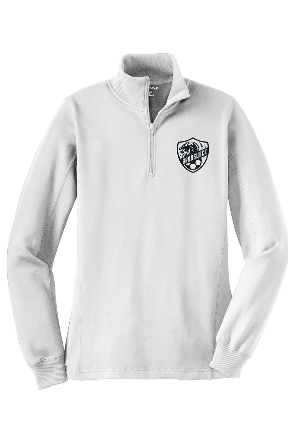 Brunswick Dragons Soccer Adult Women's Embroidered Quarter-Zip Pullover Signature Lacrosse