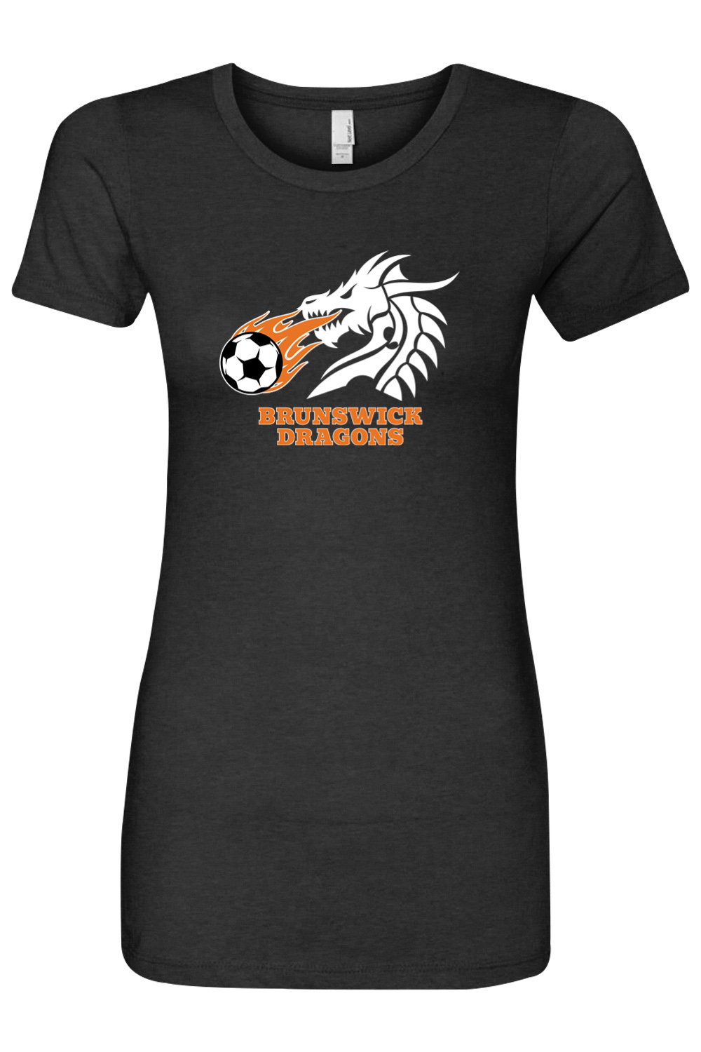 Brunswick Dragons Soccer Adult Women's T-Shirt Signature Lacrosse