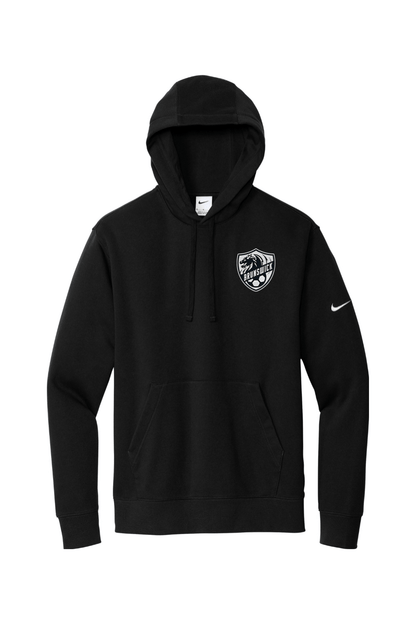 Brunswick Dragons Soccer Embroidered Nike Club Fleece Sleeve Swoosh Pullover Hoodie Signature Lacrosse