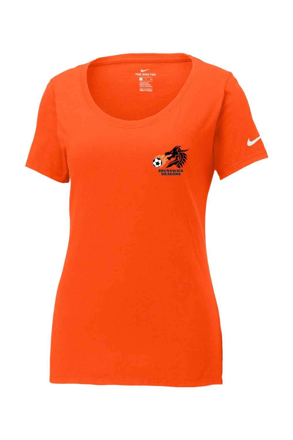 Brunswick Dragons Soccer Nike Core Cotton Scoop Neck Tee Signature Lacrosse