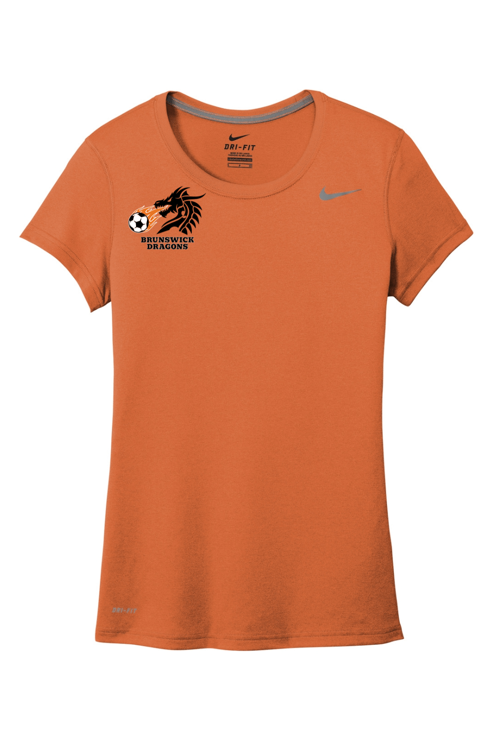 Brunswick Dragons Soccer Nike Women's Team rLegend Tee Signature Lacrosse