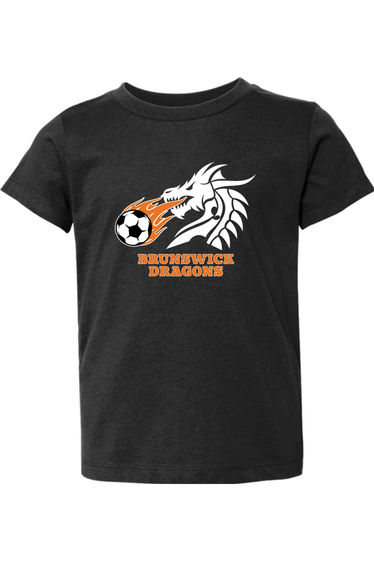 Brunswick Dragons Soccer Toddler T-Shirt Signature Lacrosse