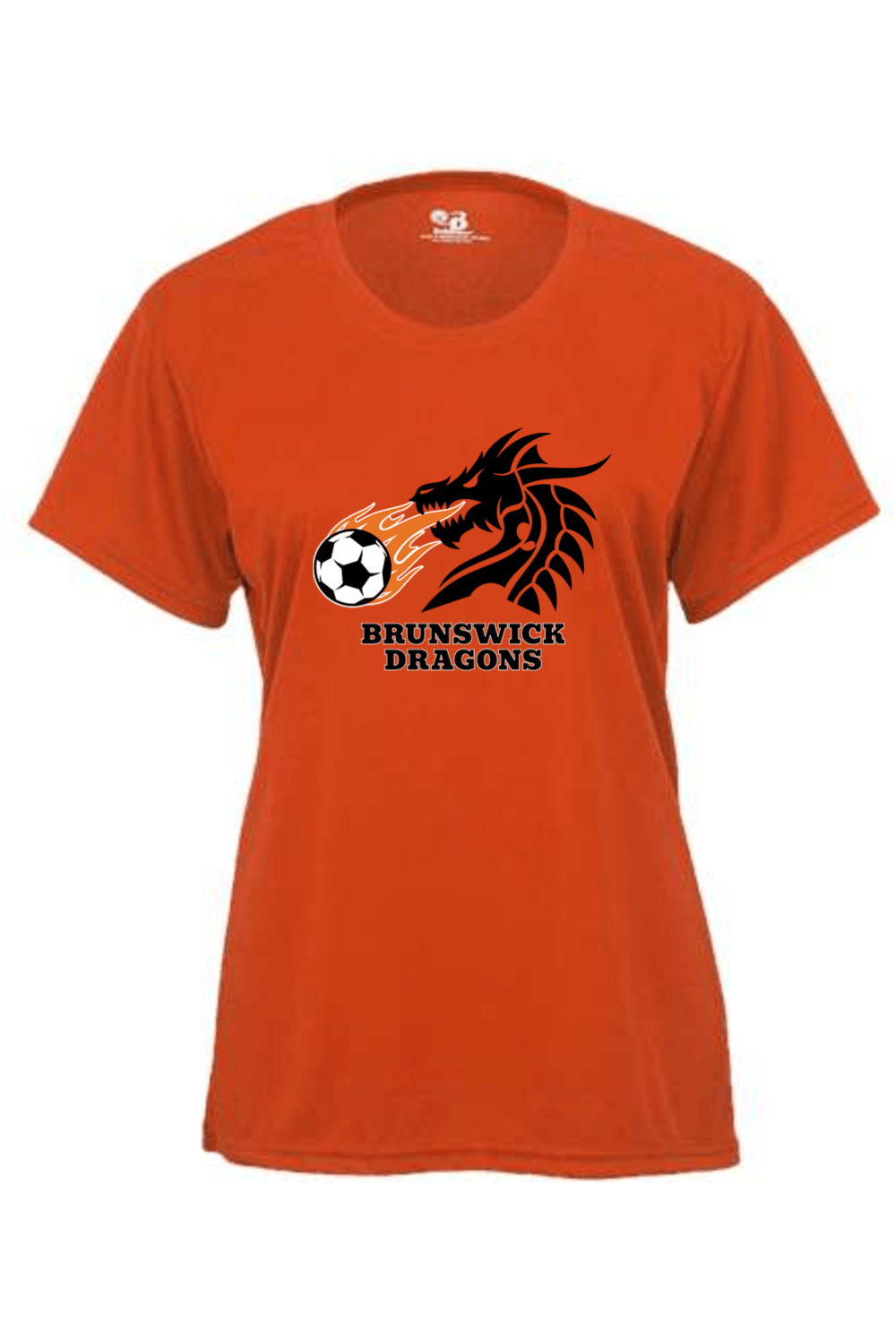 Brunswick Dragons Soccer Youth Girl's Athletic T-Shirt Signature Lacrosse