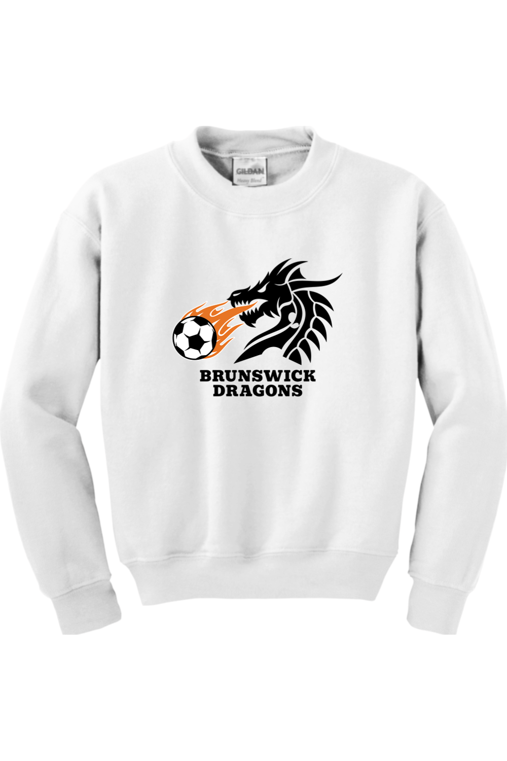 Brunswick Dragons Soccer Youth Sweatshirt Signature Lacrosse
