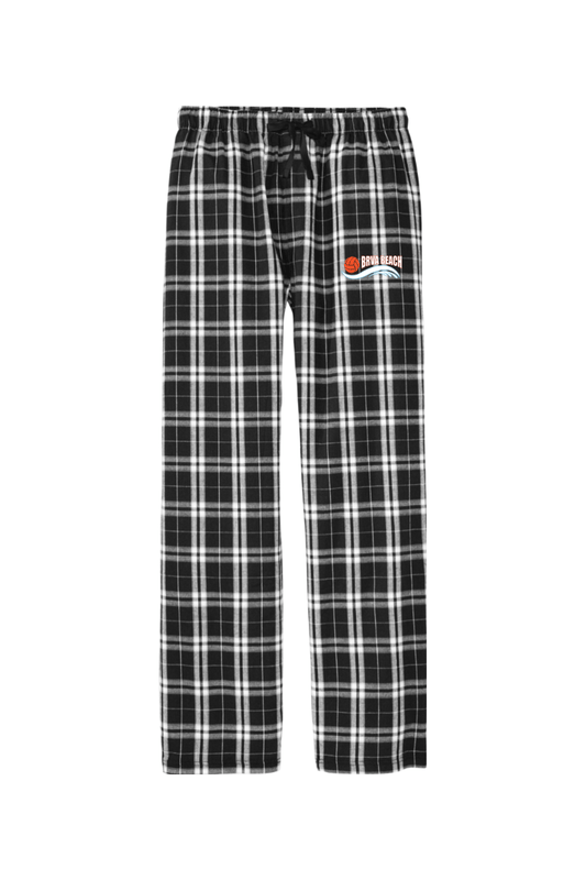 BRVA Adult Men's Flannel Plaid Pants Signature Lacrosse