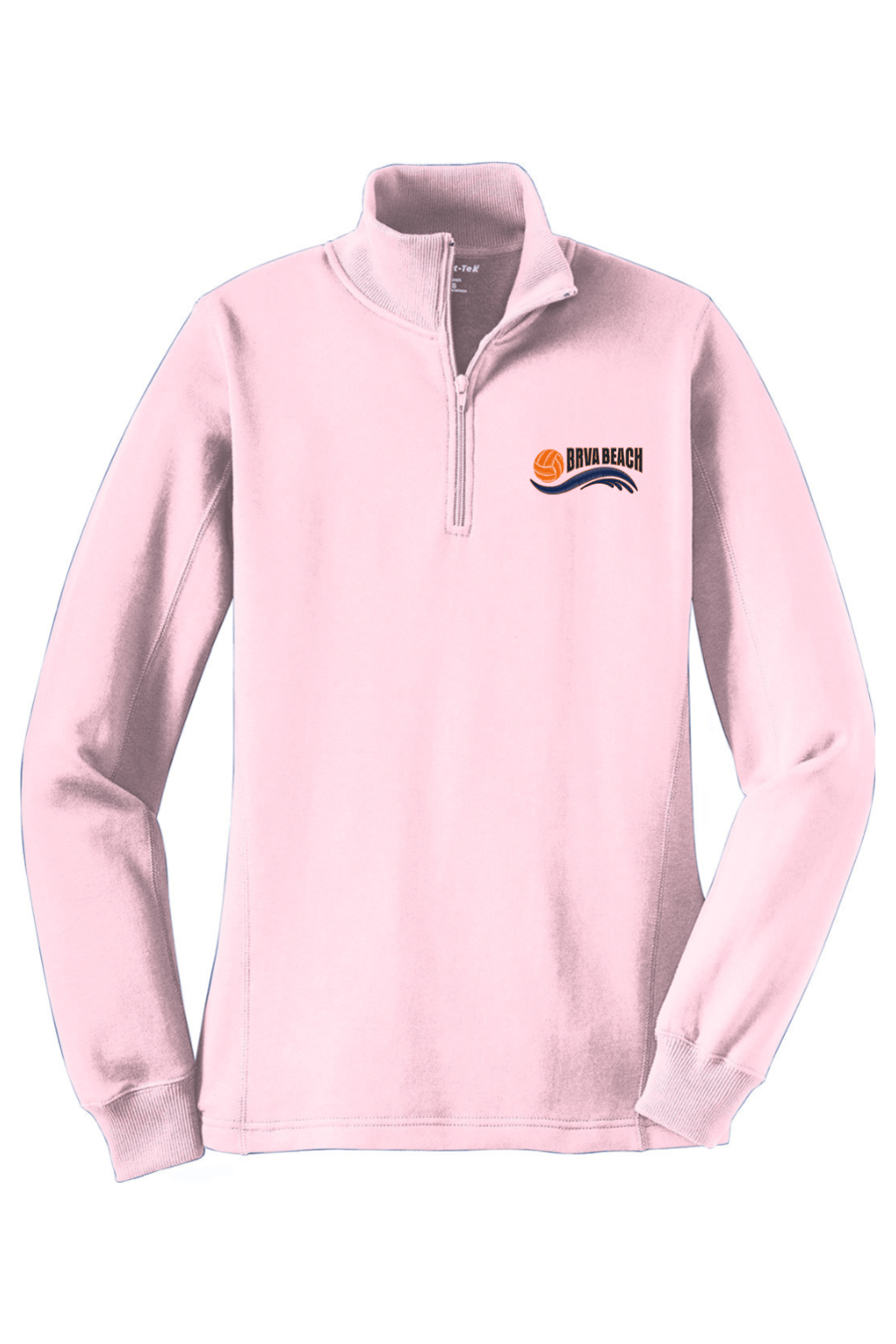 BRVA Adult Women's Embroidered Quarter-Zip Pullover Signature Lacrosse