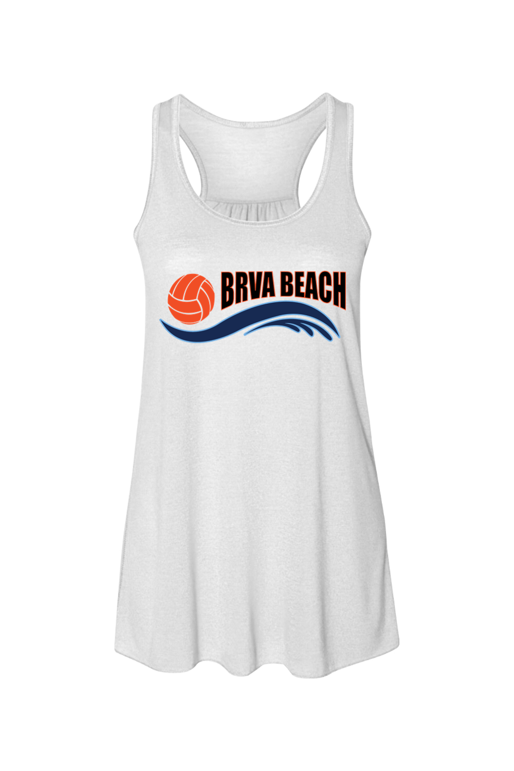 BRVA Women's Flowy Racerback Tank Signature Lacrosse