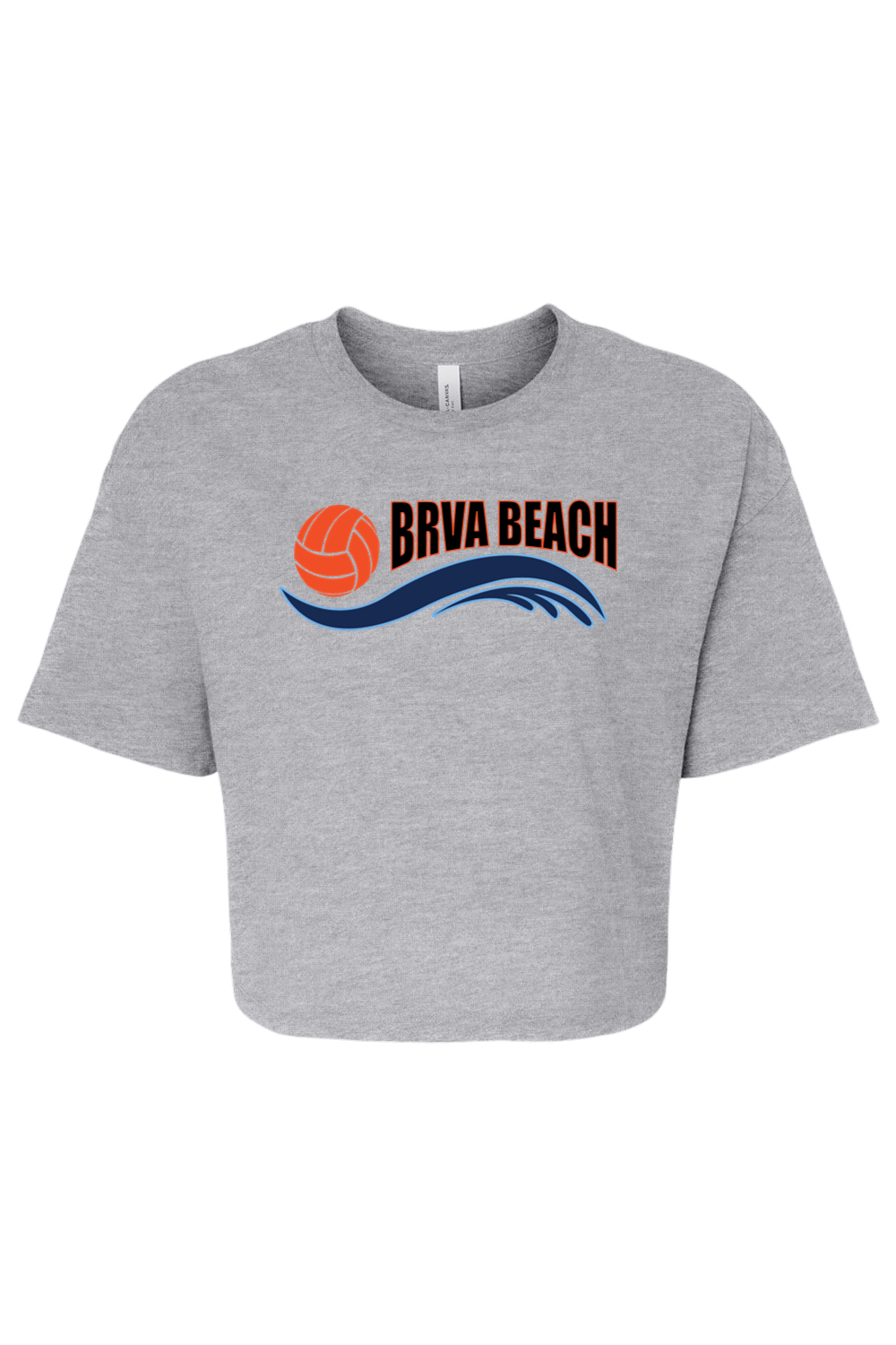 BRVA Women's Jersey Crop Tee Signature Lacrosse