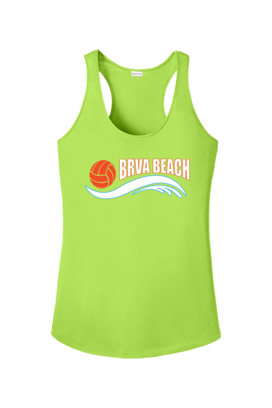 BRVA Women's PosiCharge Competitor Racerback Tank Signature Lacrosse
