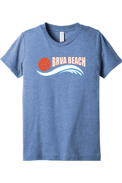 BRVA Youth TriBlend Short Sleeve Tee Signature Lacrosse