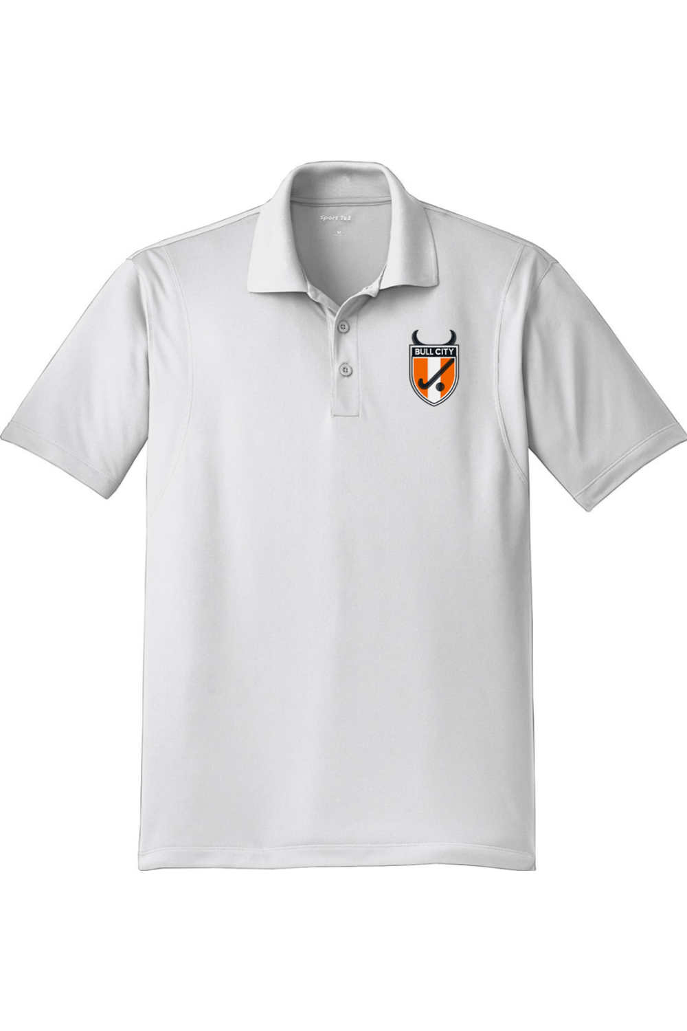 Bull City FH Adult Embroidered Athletic Polo Signature Lacrosse