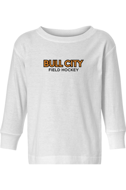 Bull City FH Toddler Long Sleeve T-Shirt Signature Lacrosse