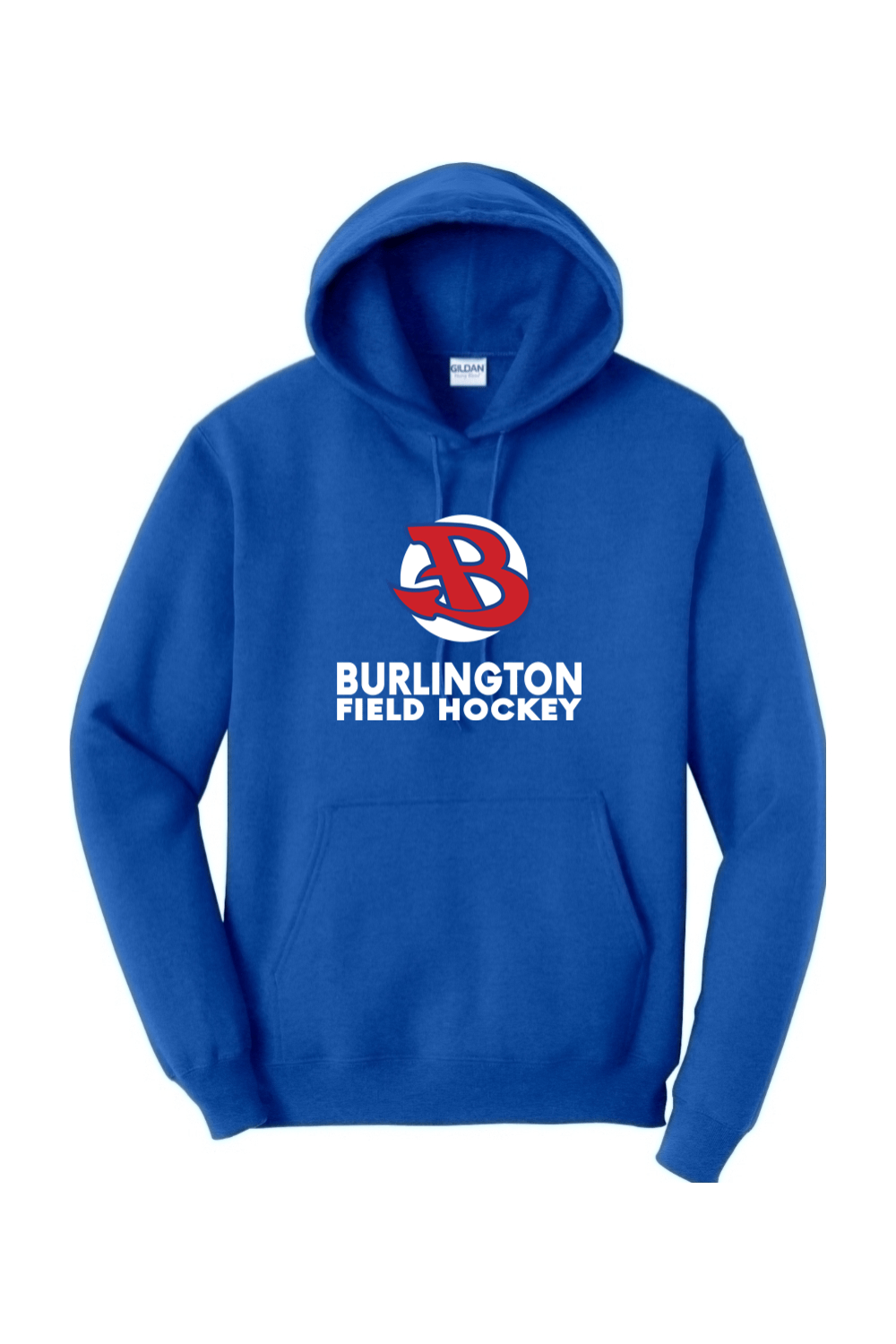 Burlington Field Hockey Adult Heavyweight Hoodie Signature Lacrosse