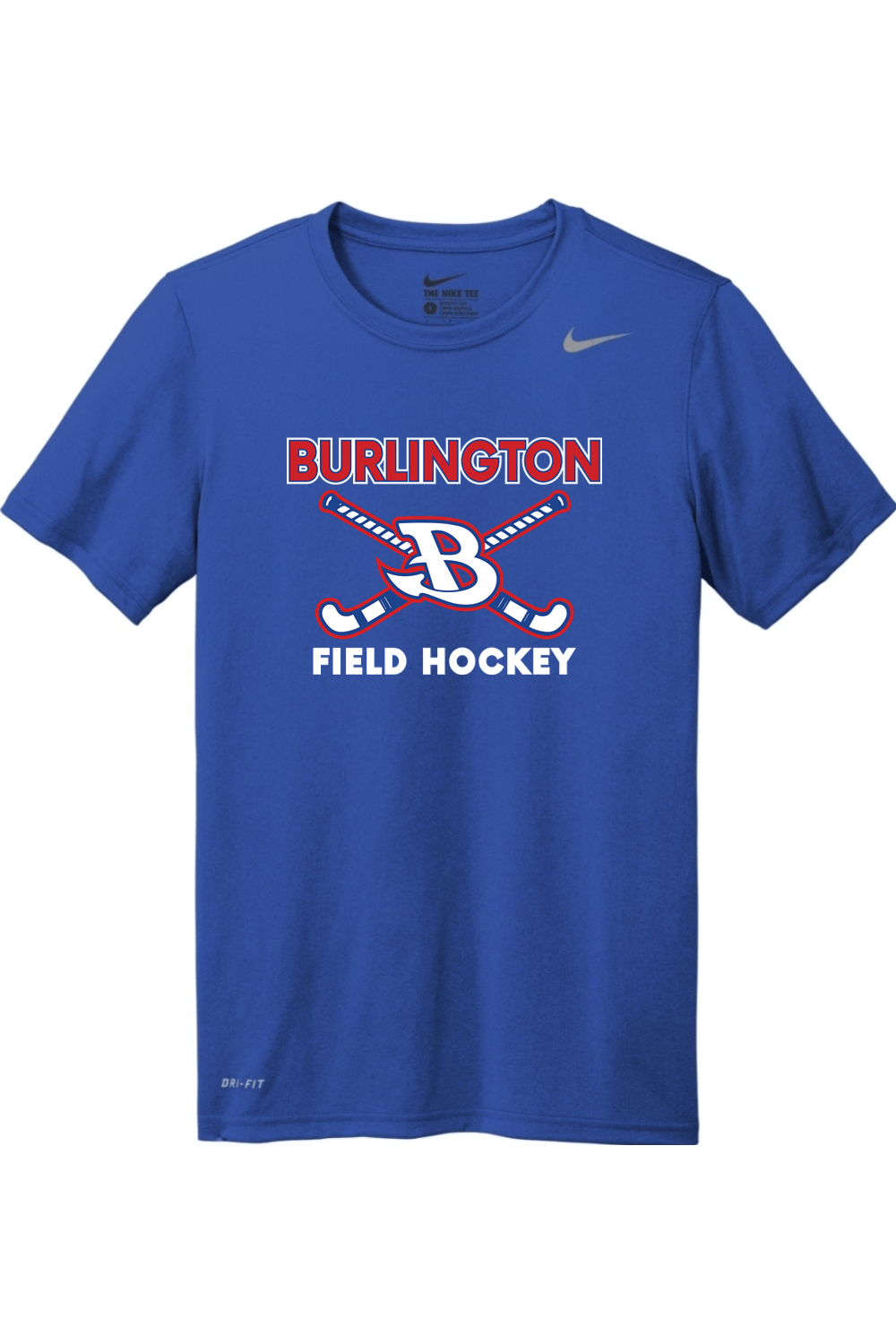 Burlington Field Hockey Nike Team rLegend Tee Signature Lacrosse