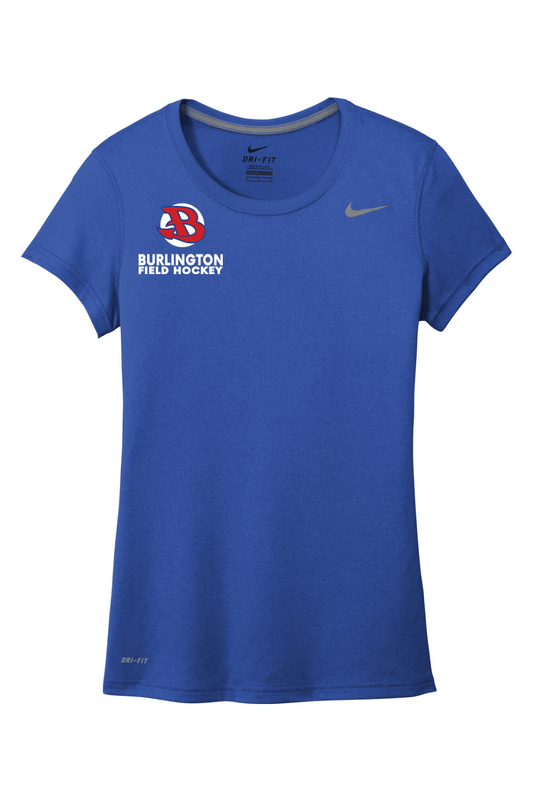 Burlington Field Hockey Nike Women's Team rLegend Tee Signature Lacrosse