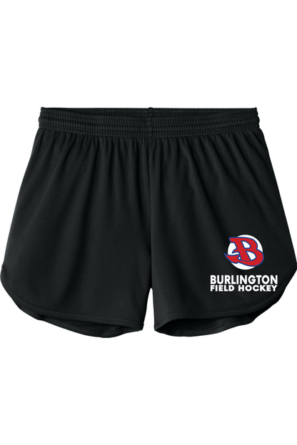 Burlington Field Hockey Sport-Tek Women's Club 3" Track Short Signature Lacrosse