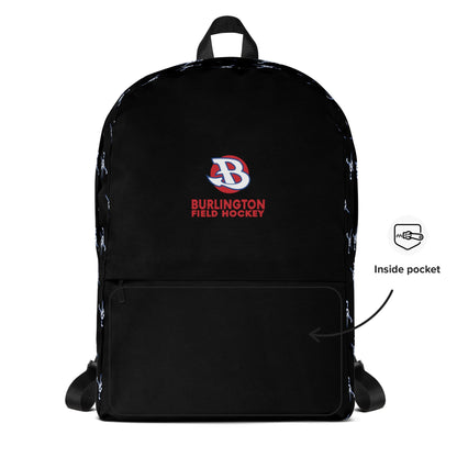 Burlington Field Hockey Travel Backpack Signature Lacrosse