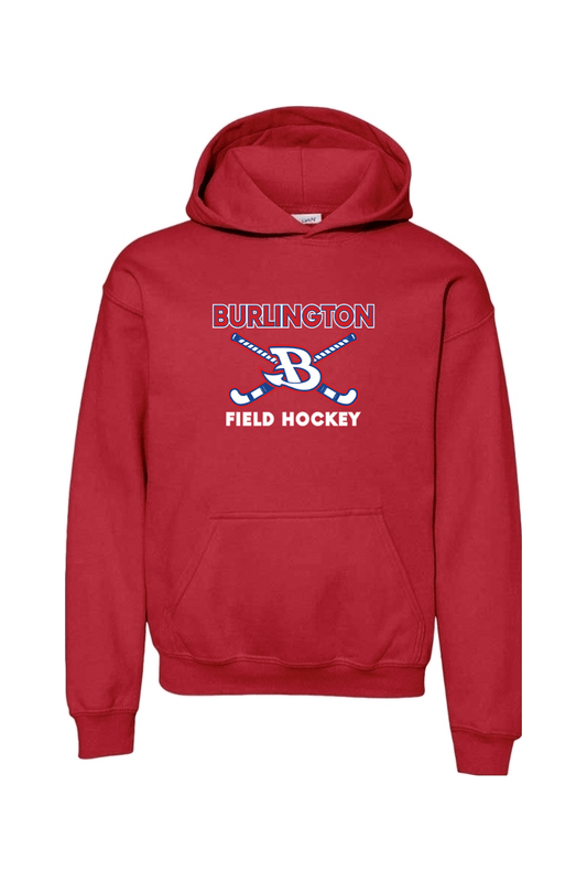 Burlington Field Hockey Youth Hoodie Signature Lacrosse