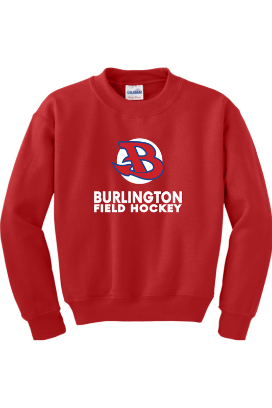 Burlington Field Hockey Youth Sweatshirt Signature Lacrosse