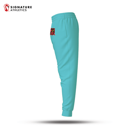 Burlington Predators Carribean Blue Women's 2 Piece Travel Package Signature Lacrosse