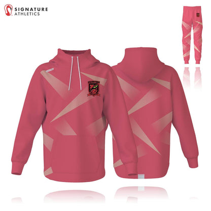 Burlington Predators Coral Women's 2 Piece Travel Package Signature Lacrosse