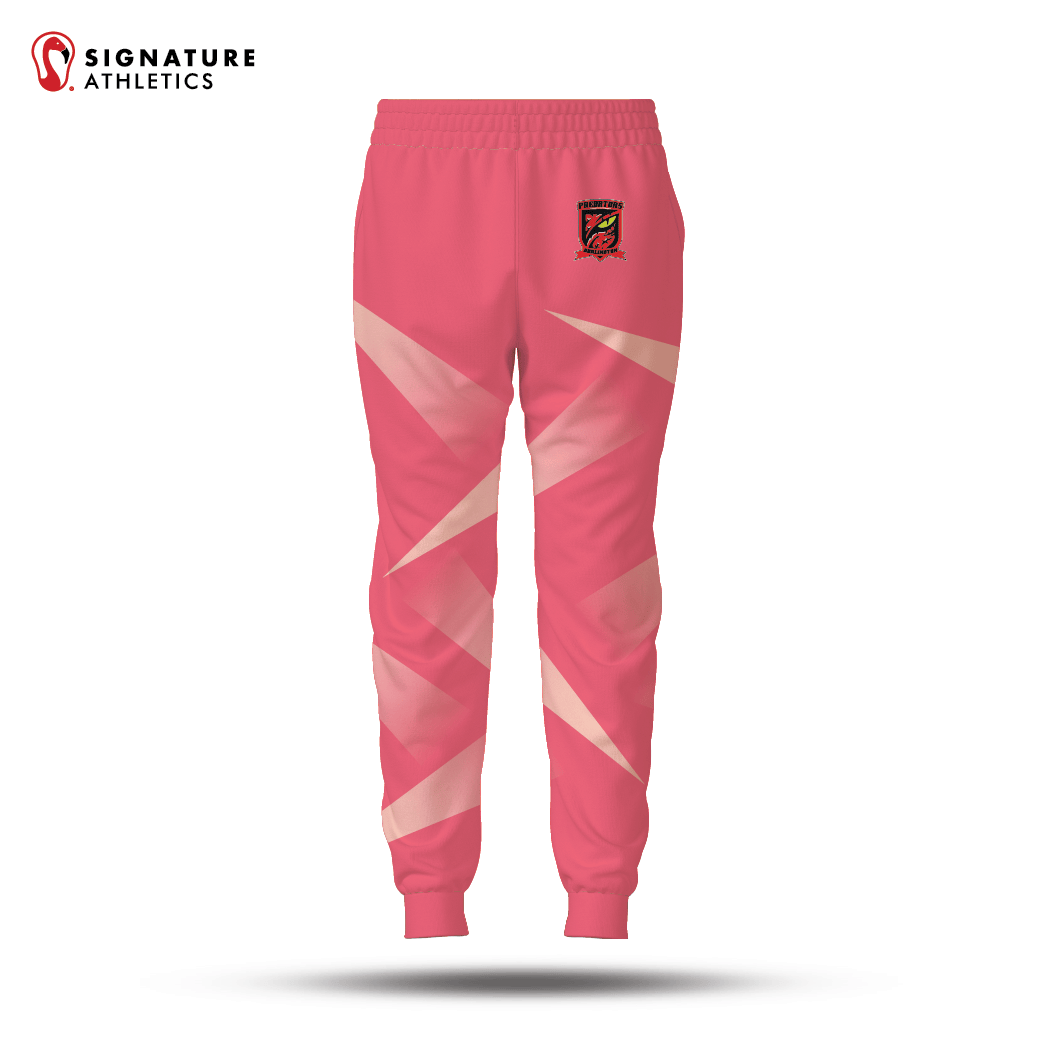 Burlington Predators Coral Women's 2 Piece Travel Package Signature Lacrosse