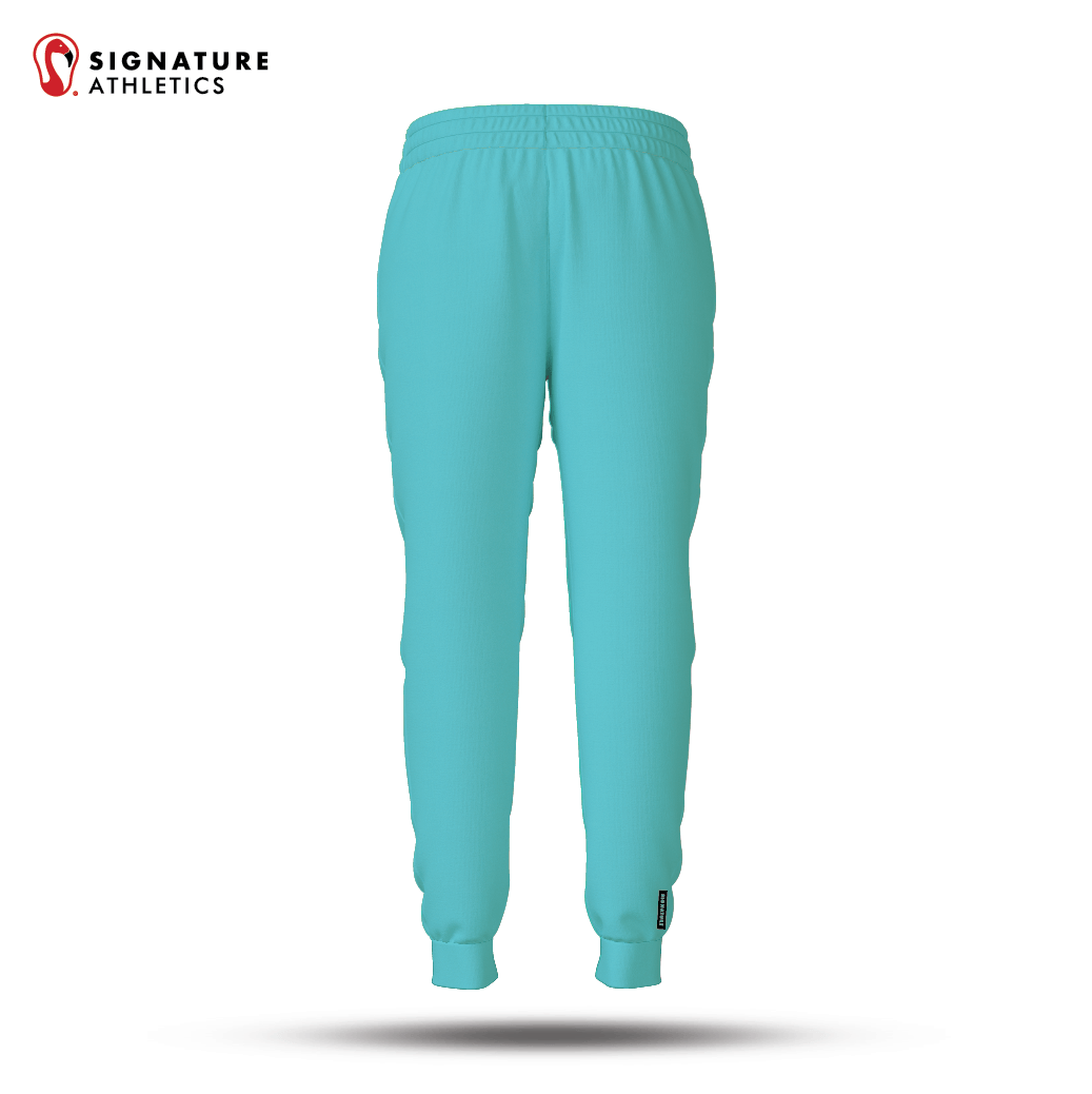 Burlington Predators Men's Carribean Blue Lightweight Dye Sub Joggers Signature Lacrosse