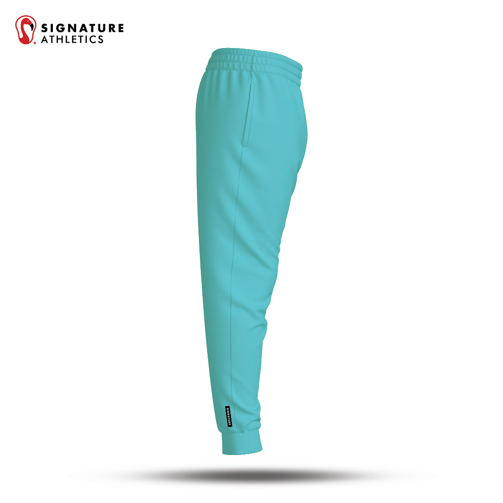 Burlington Predators Men's Carribean Blue Lightweight Dye Sub Joggers Signature Lacrosse