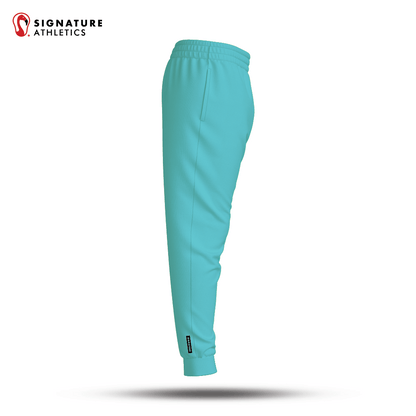 Burlington Predators Men's Carribean Blue Lightweight Dye Sub Joggers Signature Lacrosse