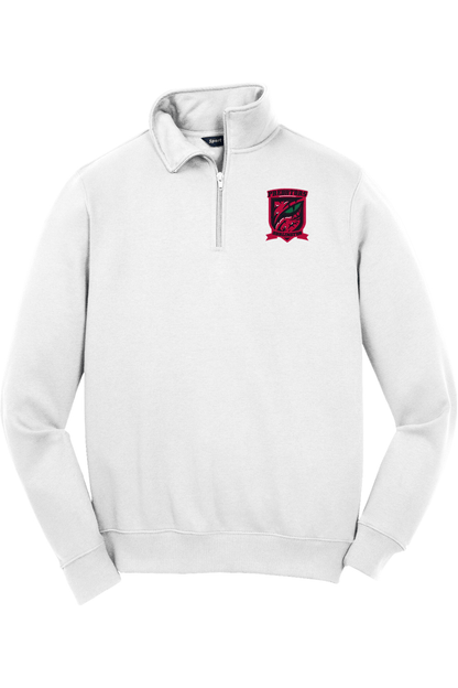 Burlington Predators SC Adult Embroidered Quarter-Zip Pullover Signature Lacrosse