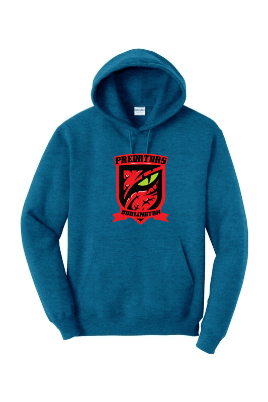Burlington Predators SC Adult Heavyweight Hoodie Signature Lacrosse